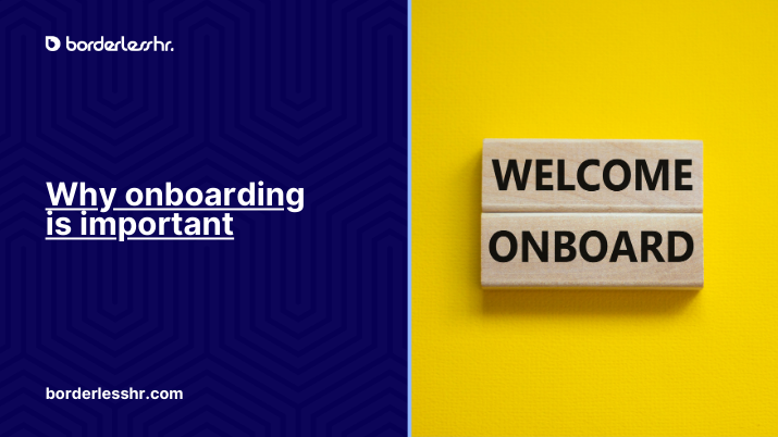 Importance of onboarding